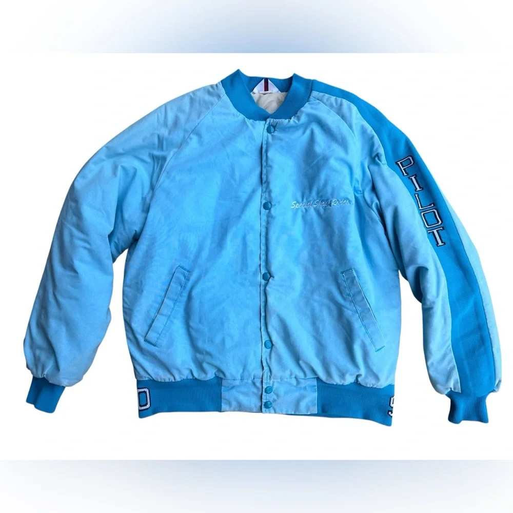 VTG 1992 Hot Air Balloon Fiesta Embroidered M Pilot’s Varsity Jacket‎ USA-Made